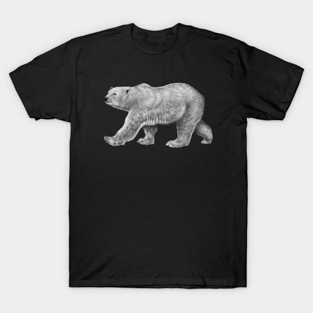 Polar Bear T-Shirt by Tim Jeffs Art